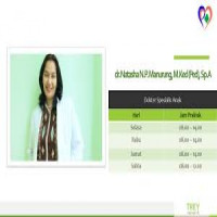 dr. Natasha N.P. Manurung, M.Ked, Sp.A Profile Photo